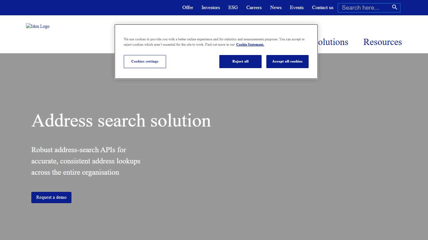 Address Search Solution - Fast Address Lookup - Idox